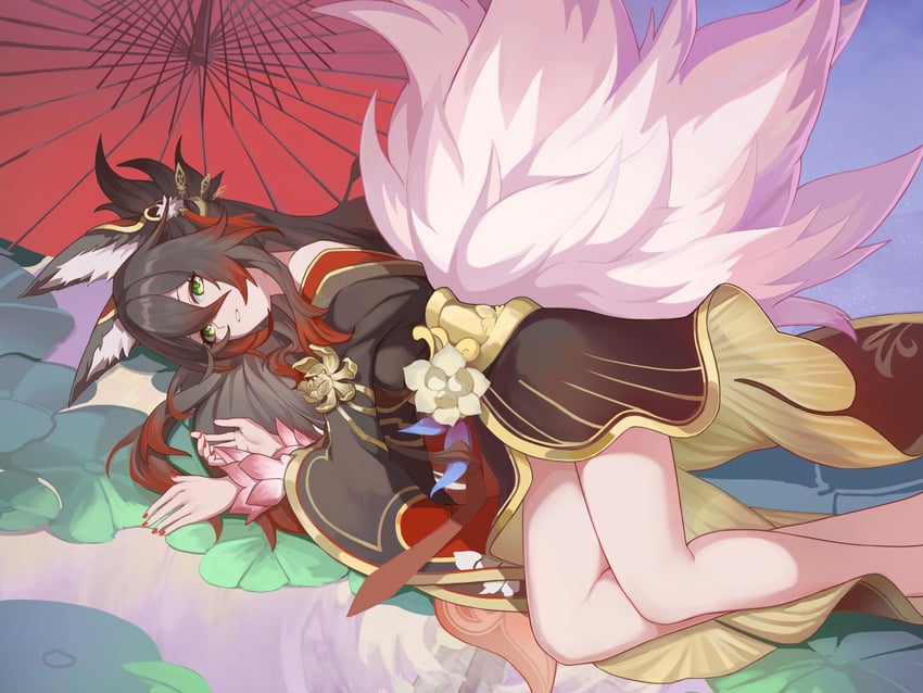 tingyun and fugue (honkai and 1 more) drawn by nanyebeou