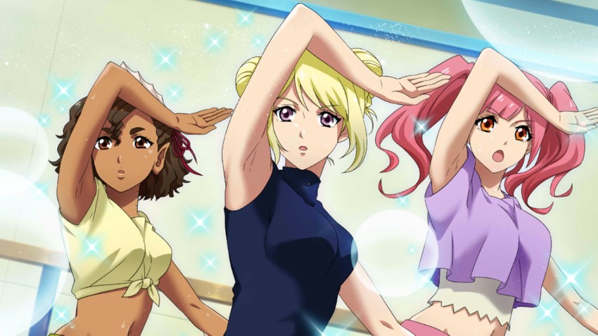 makina nakajima, claire paddle, and lydie legrand (macross and 2 more)