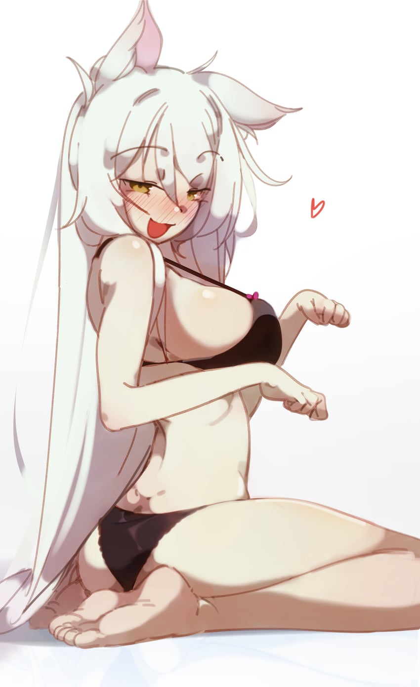 hanekawa tsubasa and black hanekawa (monogatari and 1 more) drawn by deko_morii
