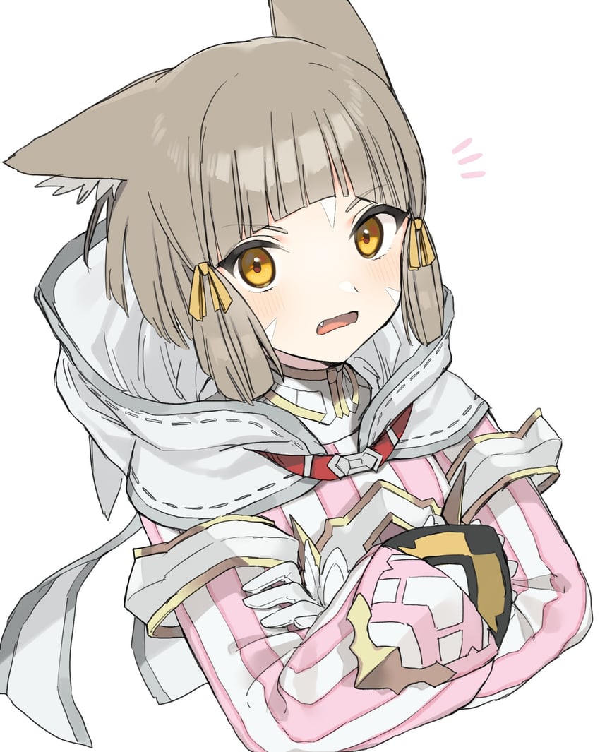 nia (xenoblade chronicles and 1 more) drawn by kinagi_(3307377)