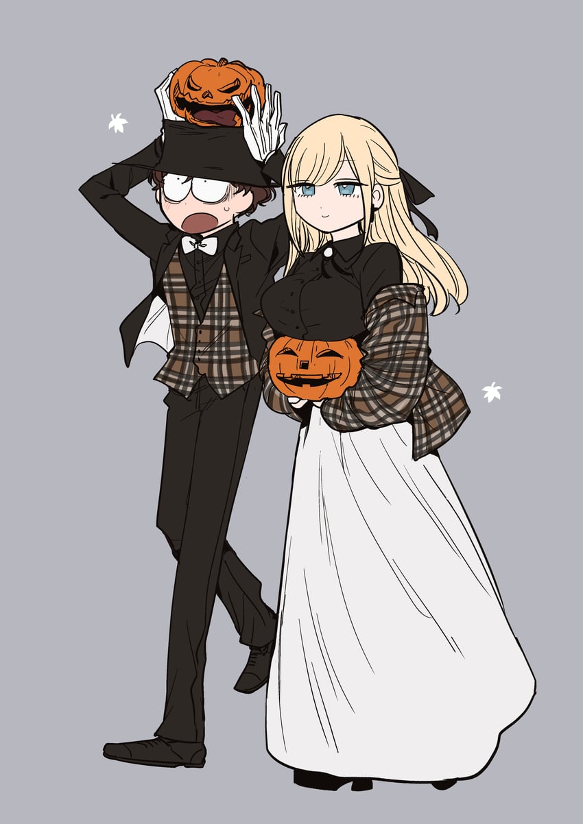 alice lendrott and bocchan (shinigami bocchan to kuro maid) drawn by inoue_koharu