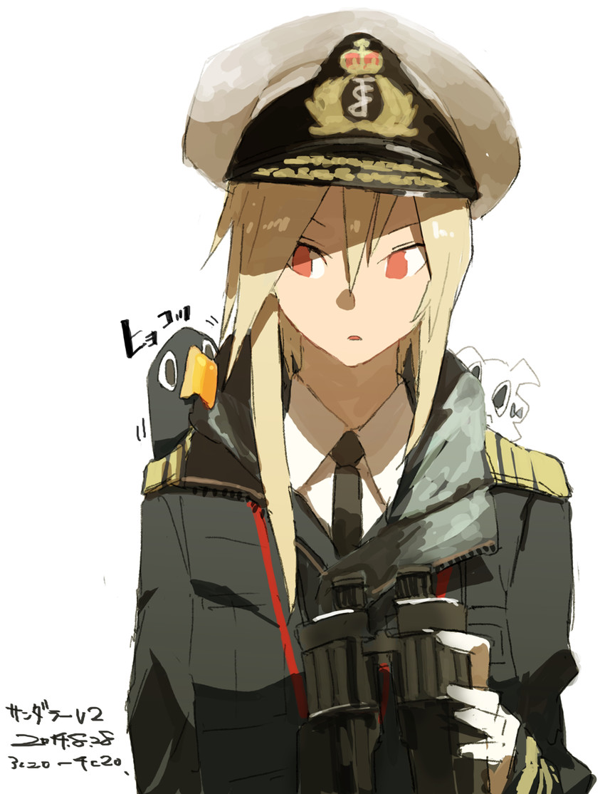 failure penguin, miss cloud, and hms thunderer (original and 1 more) drawn by siirakannu