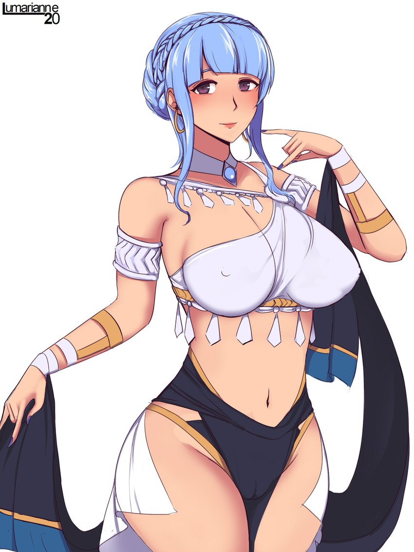 marianne von edmund (fire emblem and 1 more) drawn by lumarianne20