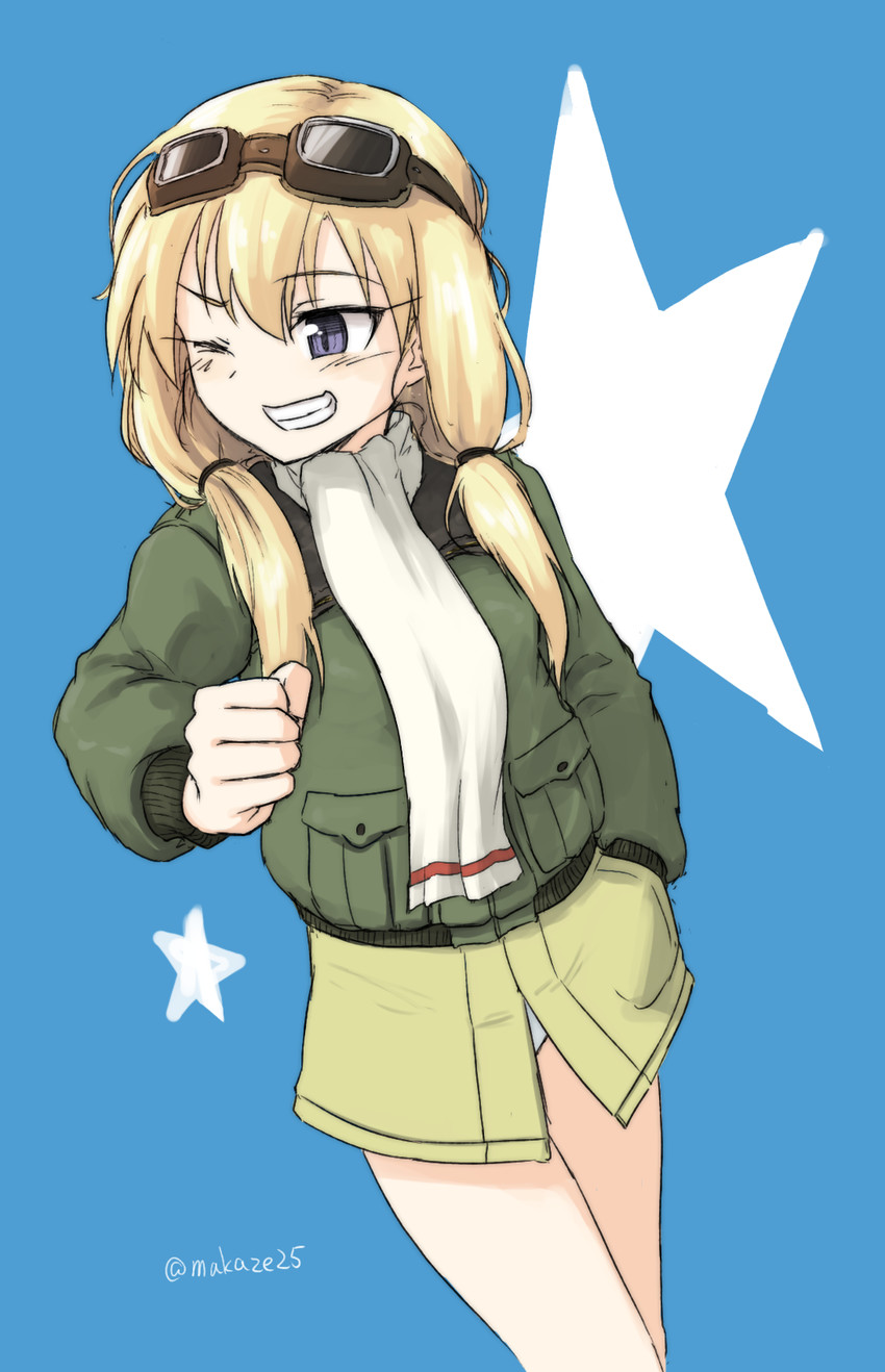 carla j. luksic (world witches series and 1 more) drawn by makaze_(t-junction)