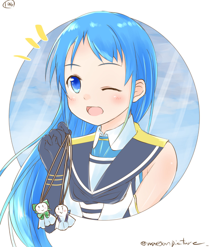 samidare, yuubari, and suzukaze (kantai collection) drawn by mae_(maesanpicture)