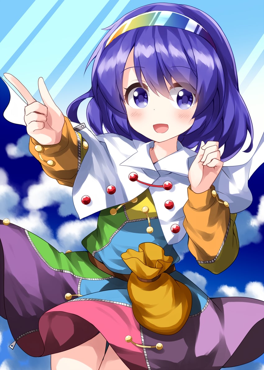 tenkyuu chimata (touhou) drawn by ruu_(tksymkw)