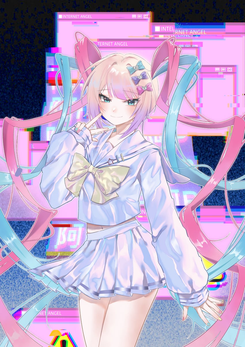 chouzetsusaikawa tenshi-chan (needy girl overdose) drawn by bianxieshi_bai_qiao