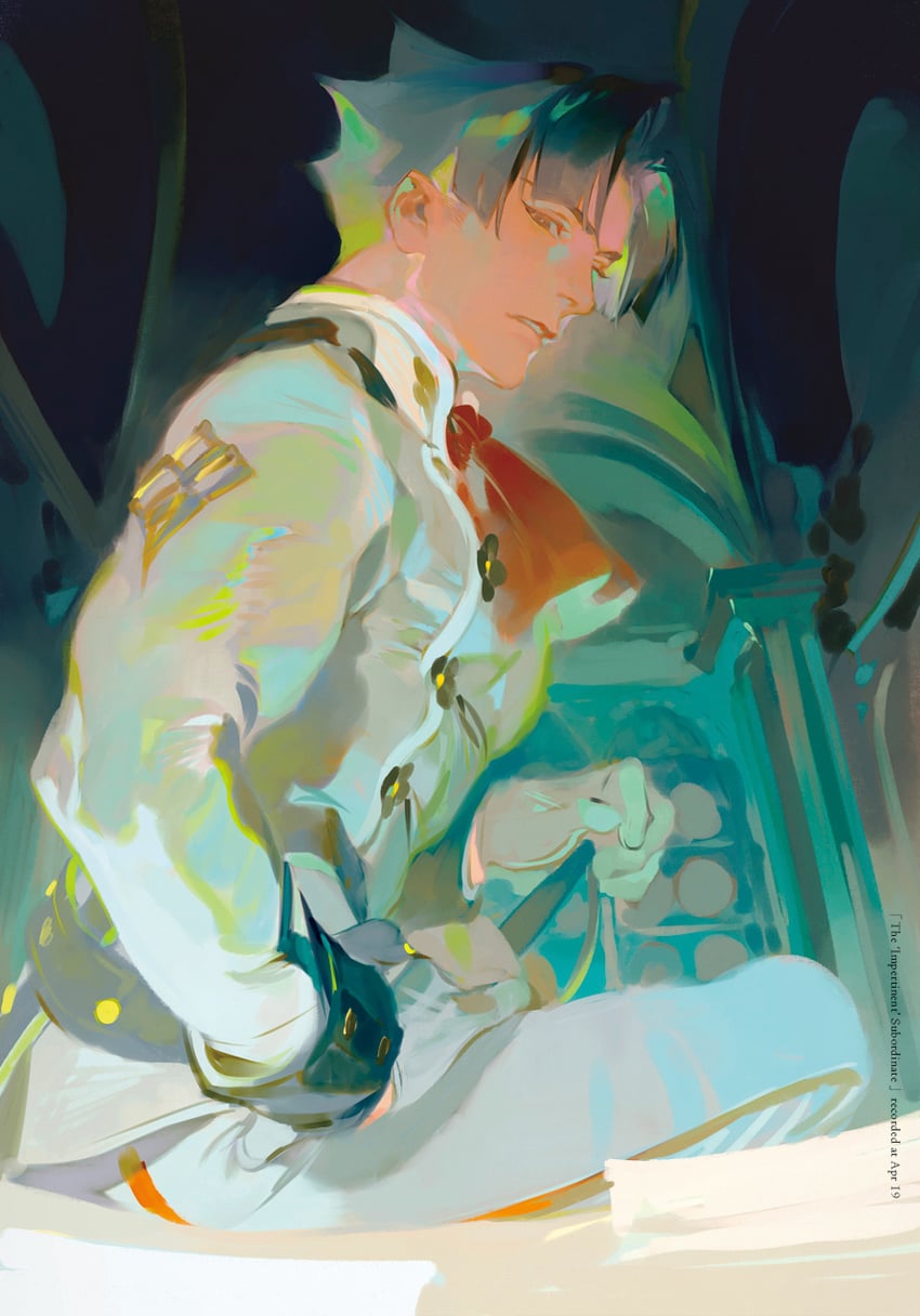 kazuma asogi (ace attorney and 2 more) drawn by rei_(sanbonzakura)