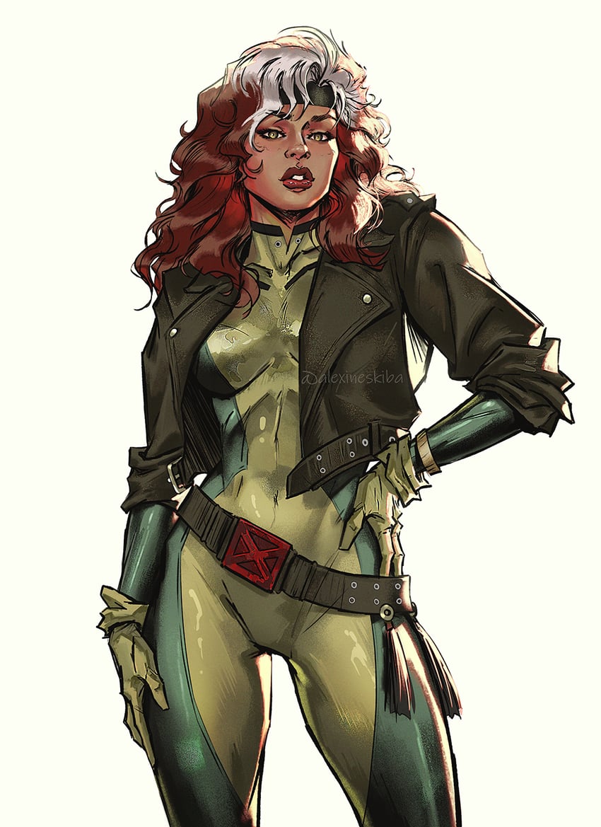 rogue (marvel and 2 more) drawn by aleksandra_skiba