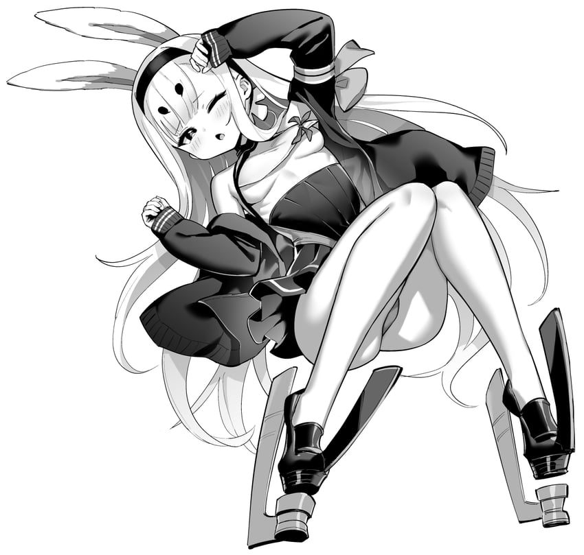 shimakaze (azur lane and 1 more) drawn by hori_(hori_no_su)