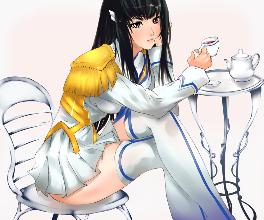 kiryuuin satsuki and junketsu (kill la kill) drawn by saitou_(sugarsa10)