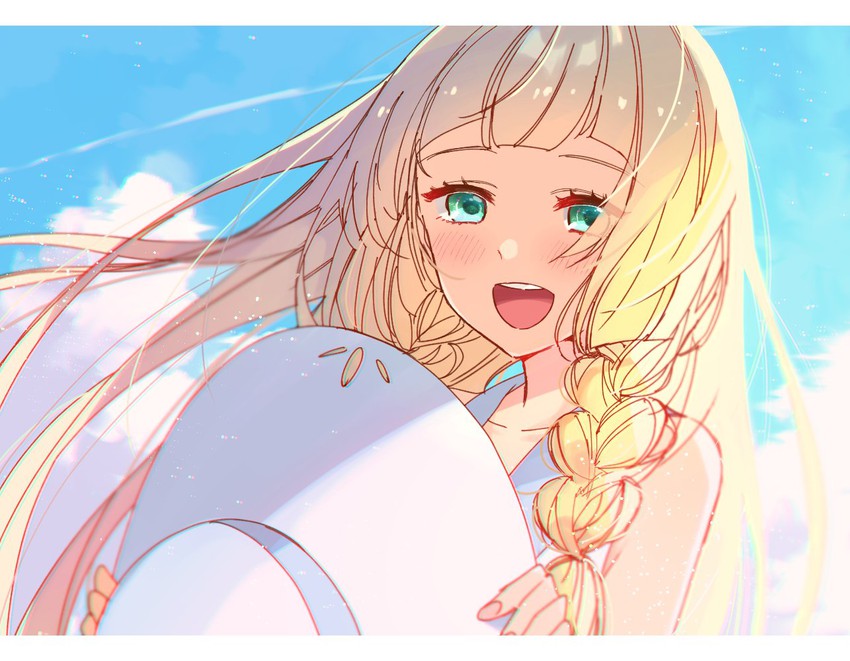 lillie (pokemon and 1 more) drawn by wasa_(wanosabi)