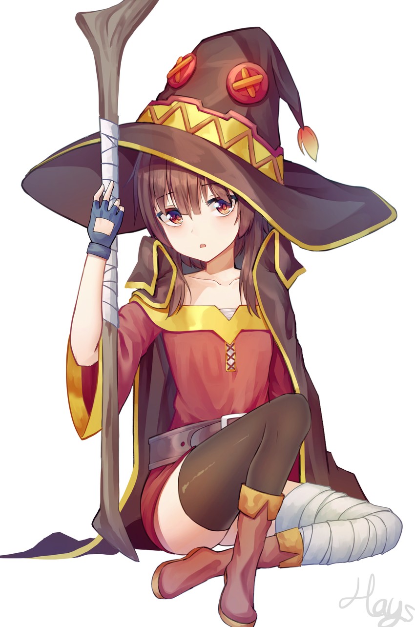 megumin (kono subarashii sekai ni shukufuku wo!) drawn by yansae81