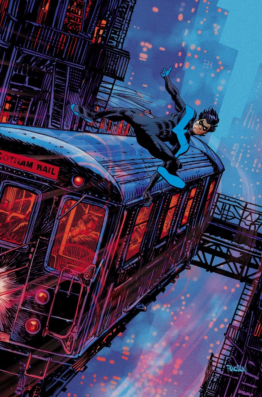 nightwing (dc comics and 1 more) drawn by dan_panosian