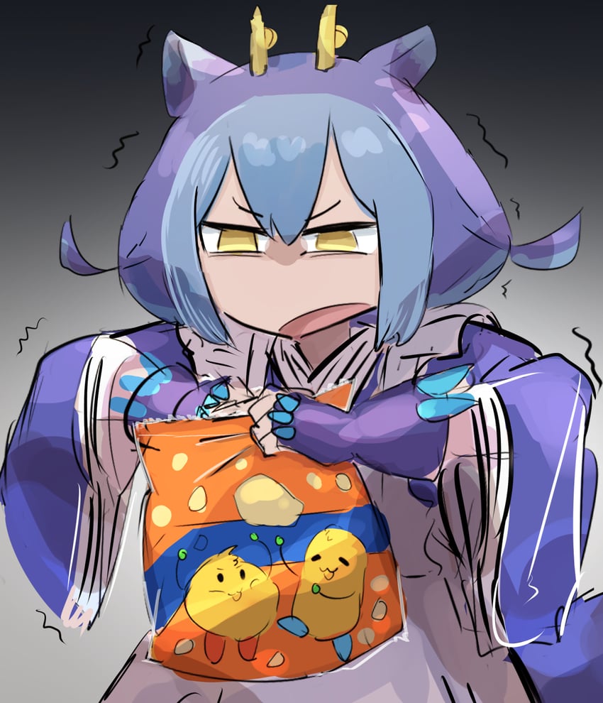 laundry dragonmaid and potato boy (yu-gi-oh! and 1 more) drawn by hatano_kiyoshi