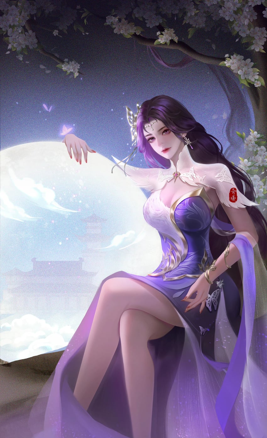 yun xi (wanmei shijie) drawn by huahua_de_he_xiao_mu_ya
