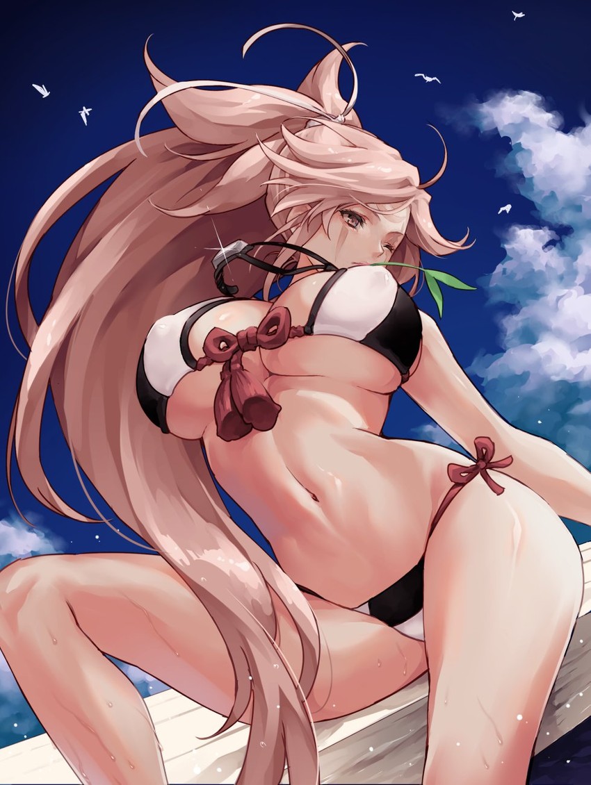 baiken (guilty gear and 1 more) drawn by jako_(toyprn)