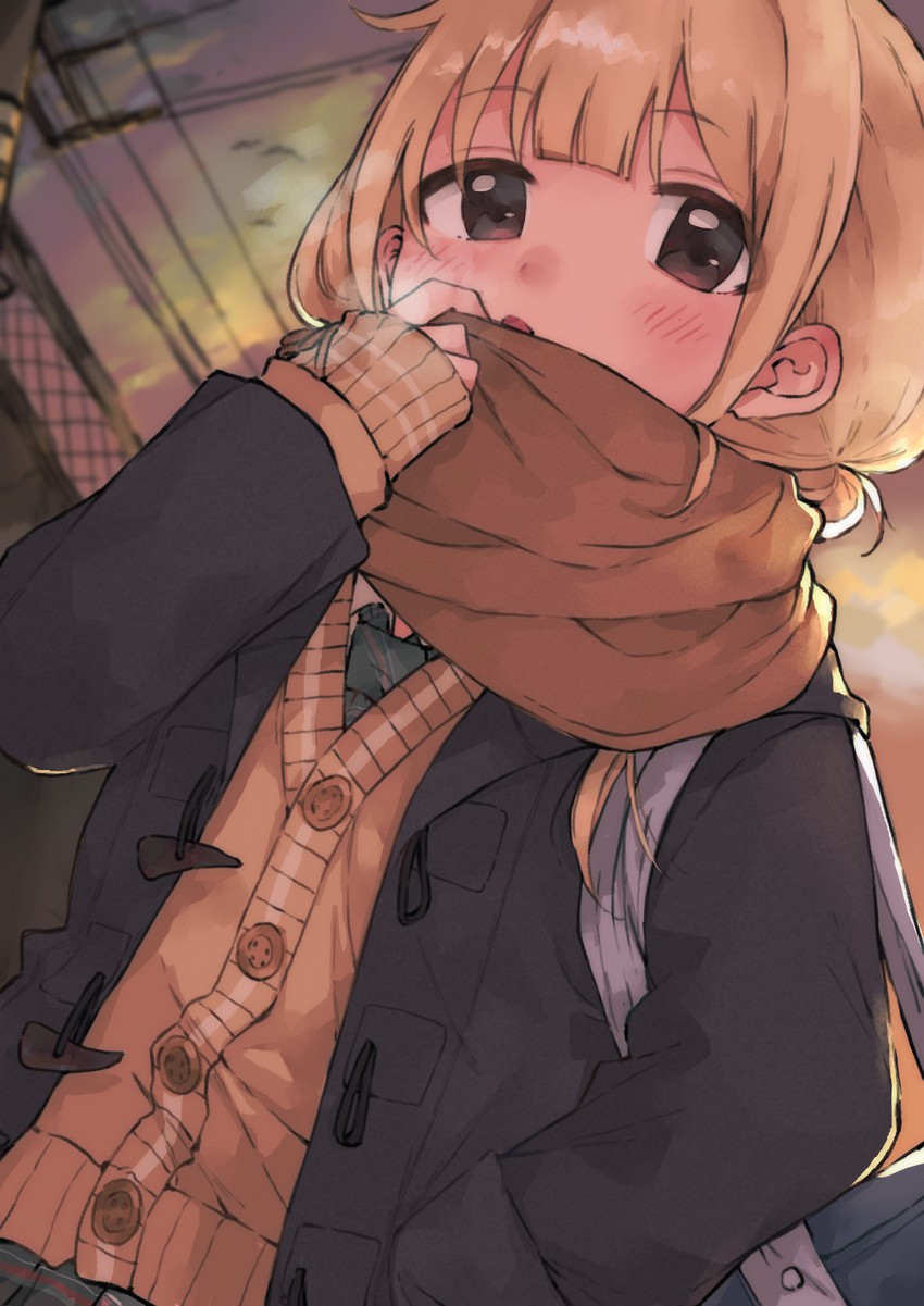 futaba anzu (idolmaster and 1 more) drawn by kukai