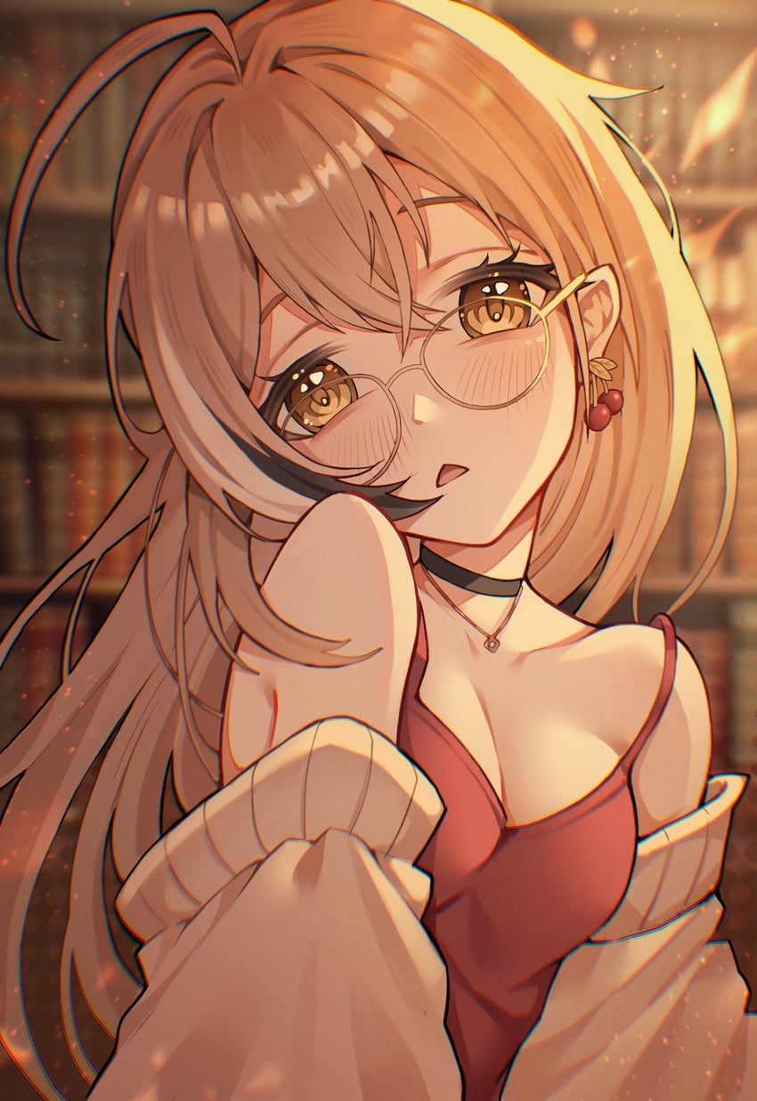 nanashi mumei (hololive and 1 more) drawn by amaterasu_(artist)