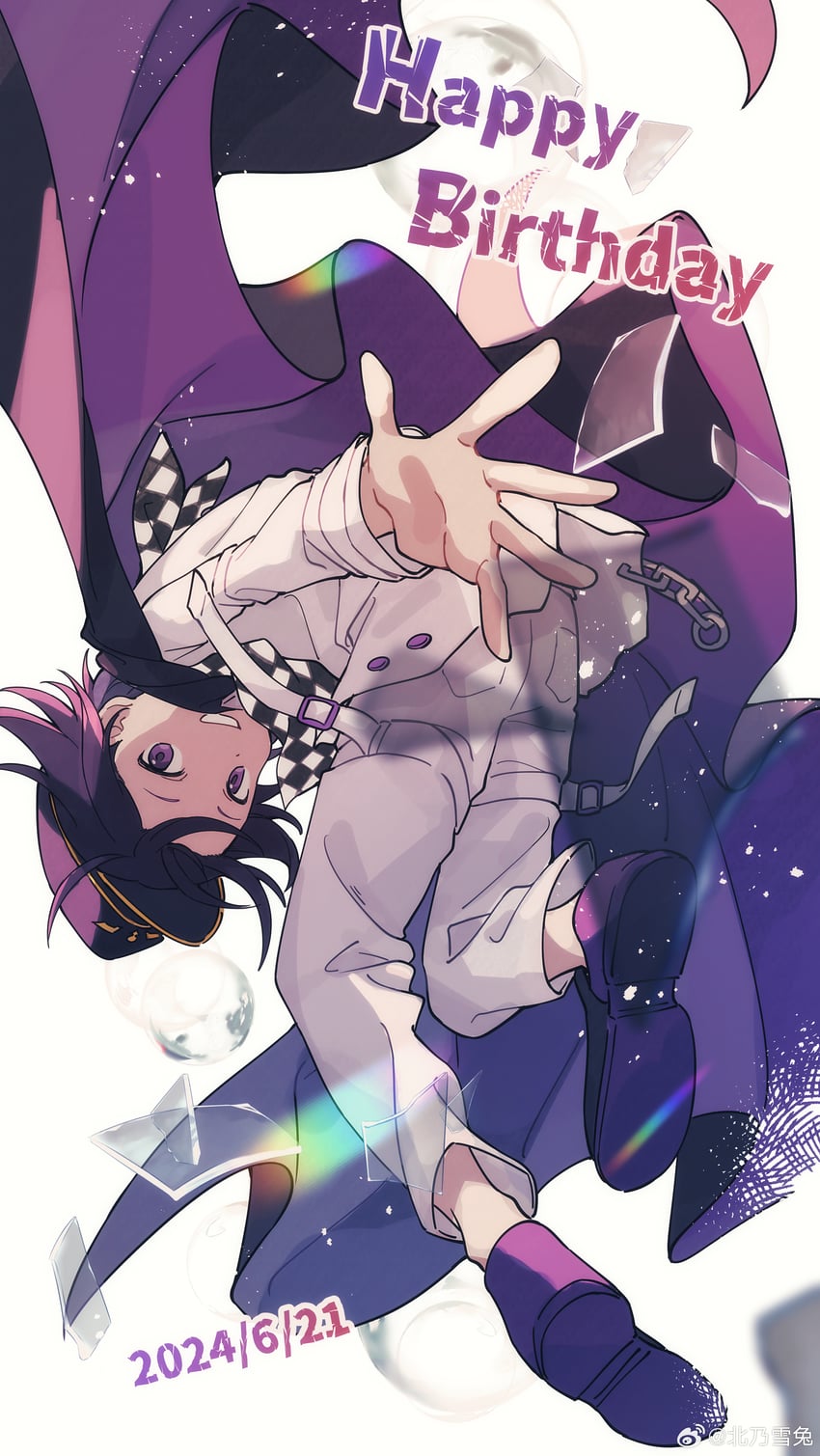 oma kokichi (danganronpa and 1 more) drawn by kitano_yukiusagi