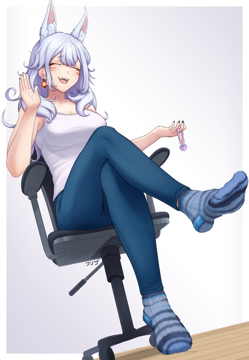 nina kosaka (nijisanji and 1 more) drawn by efreezerarts