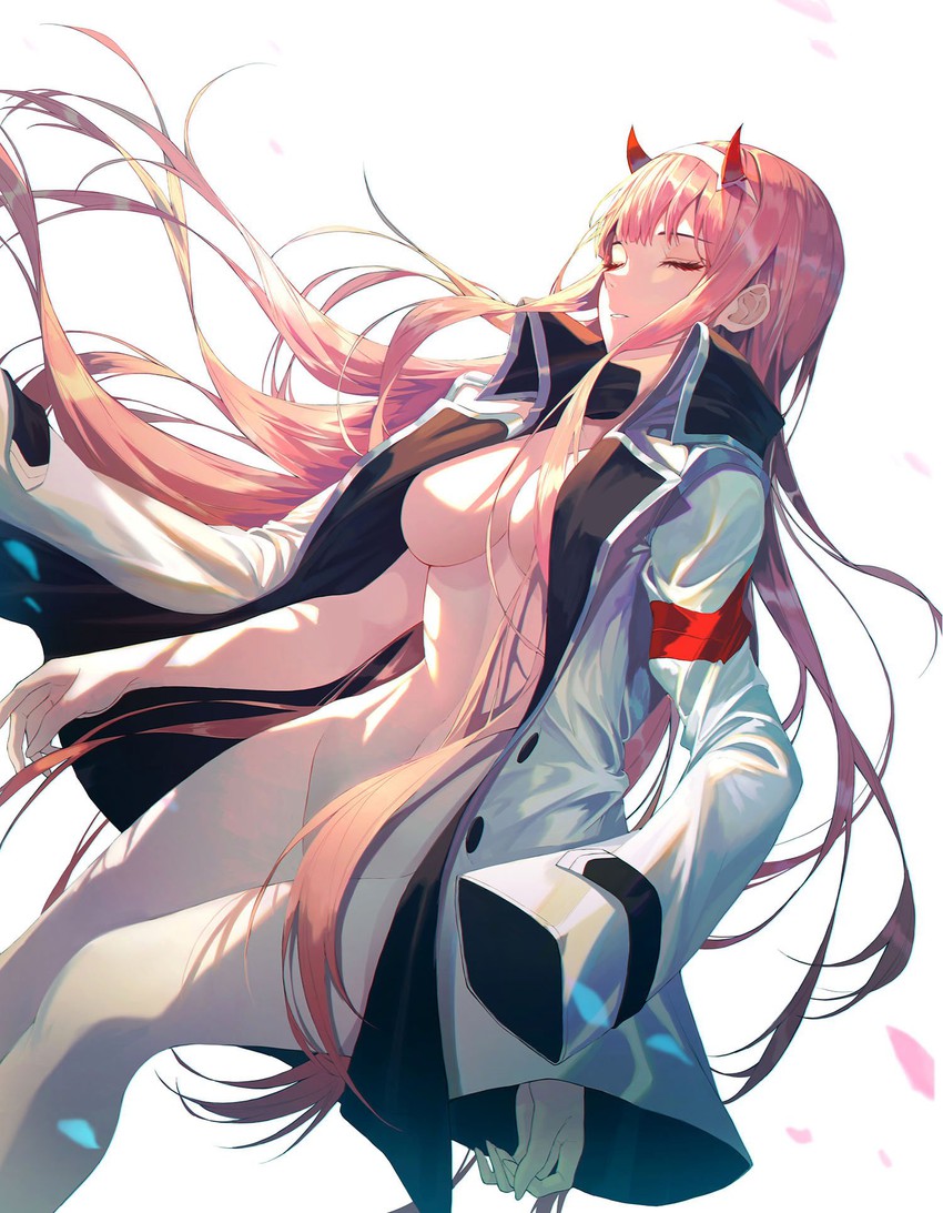 zero two (darling in the franxx) drawn by pro-p