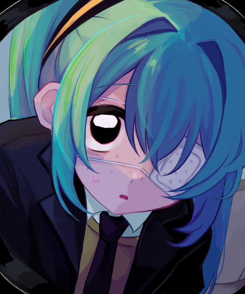 hatsune miku (vocaloid and 1 more) drawn by shizumu_(shi_zumu)