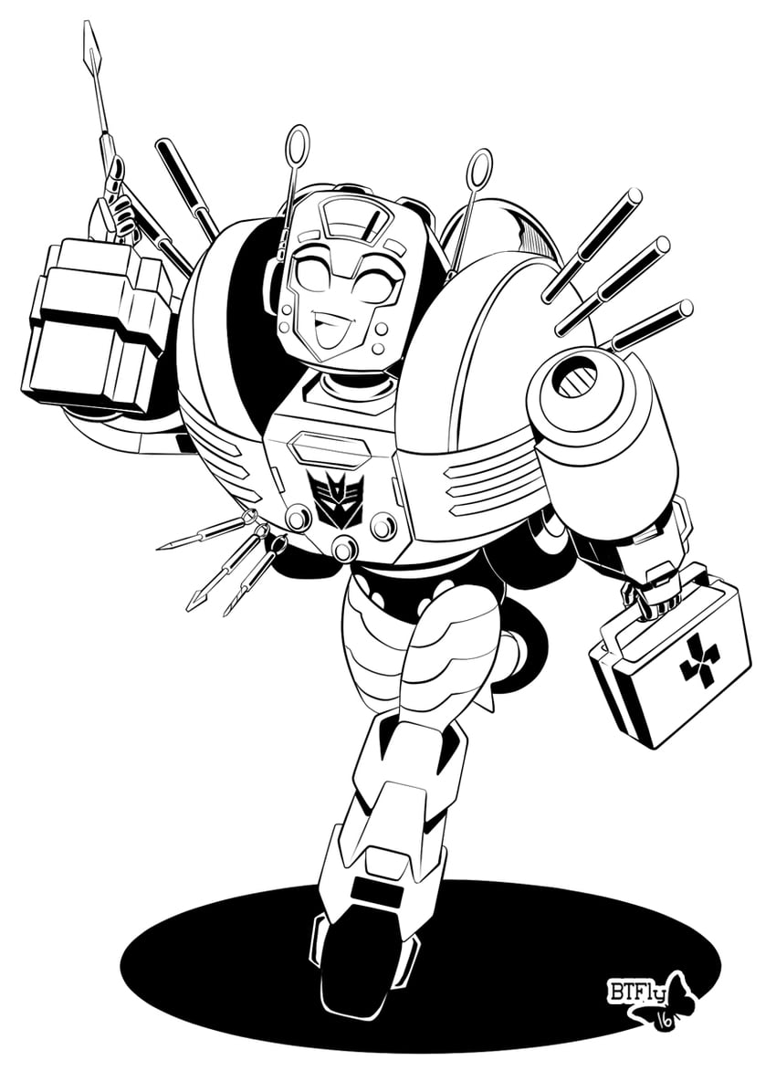 nickel (transformers and 1 more) drawn by btfly009