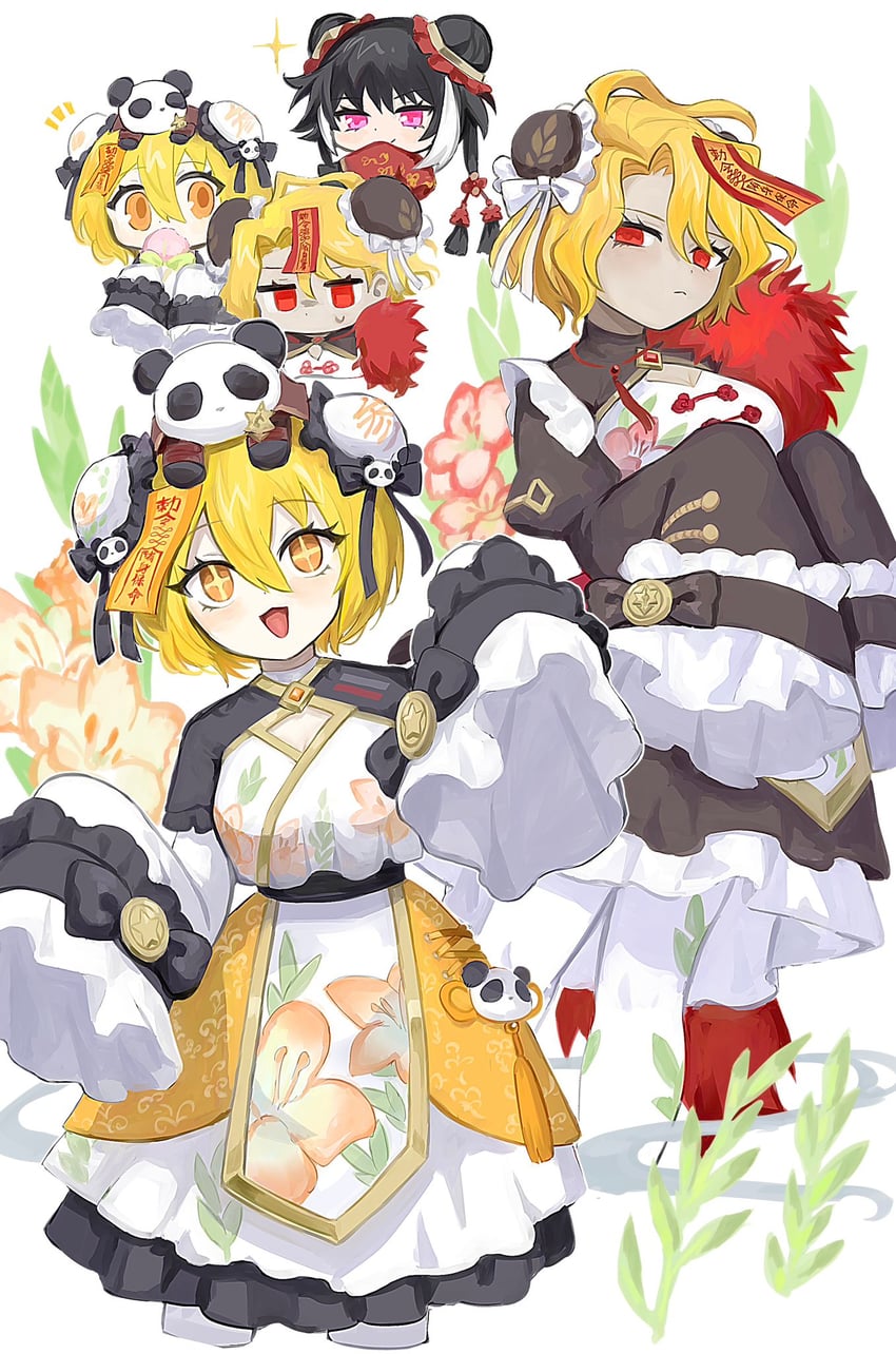 don quixote, sancho, and jia xichun (project moon and 1 more) drawn by ro/ku