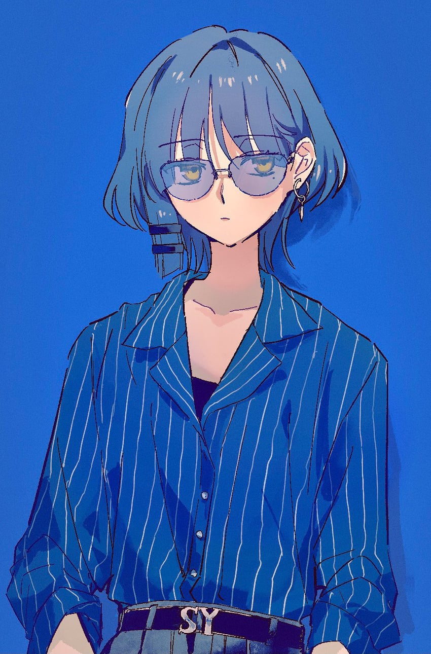 yamada ryo (bocchi the rock!) drawn by enu_(brandnewday02)
