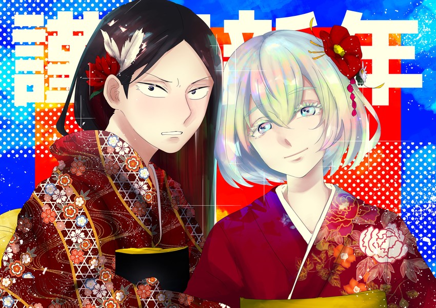 diamond and bort (houseki no kuni) drawn by rin_(suzukasuteradx)