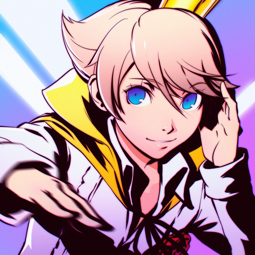 kuma (persona and 3 more) drawn by ilya_kuvshinov