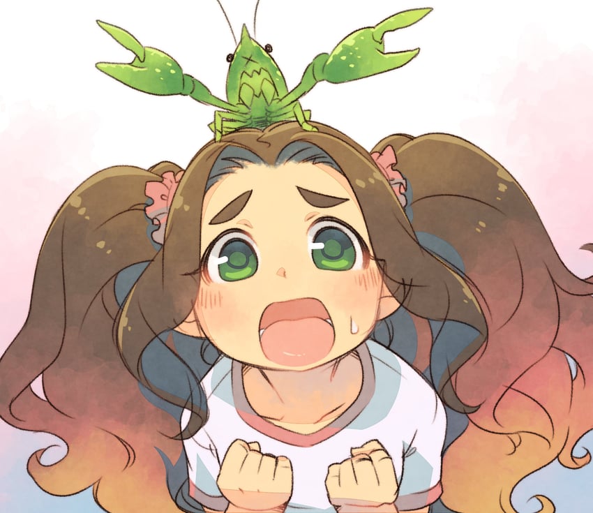 kusakabe wakaba (idolmaster and 1 more) drawn by enuma_(uma-festival)