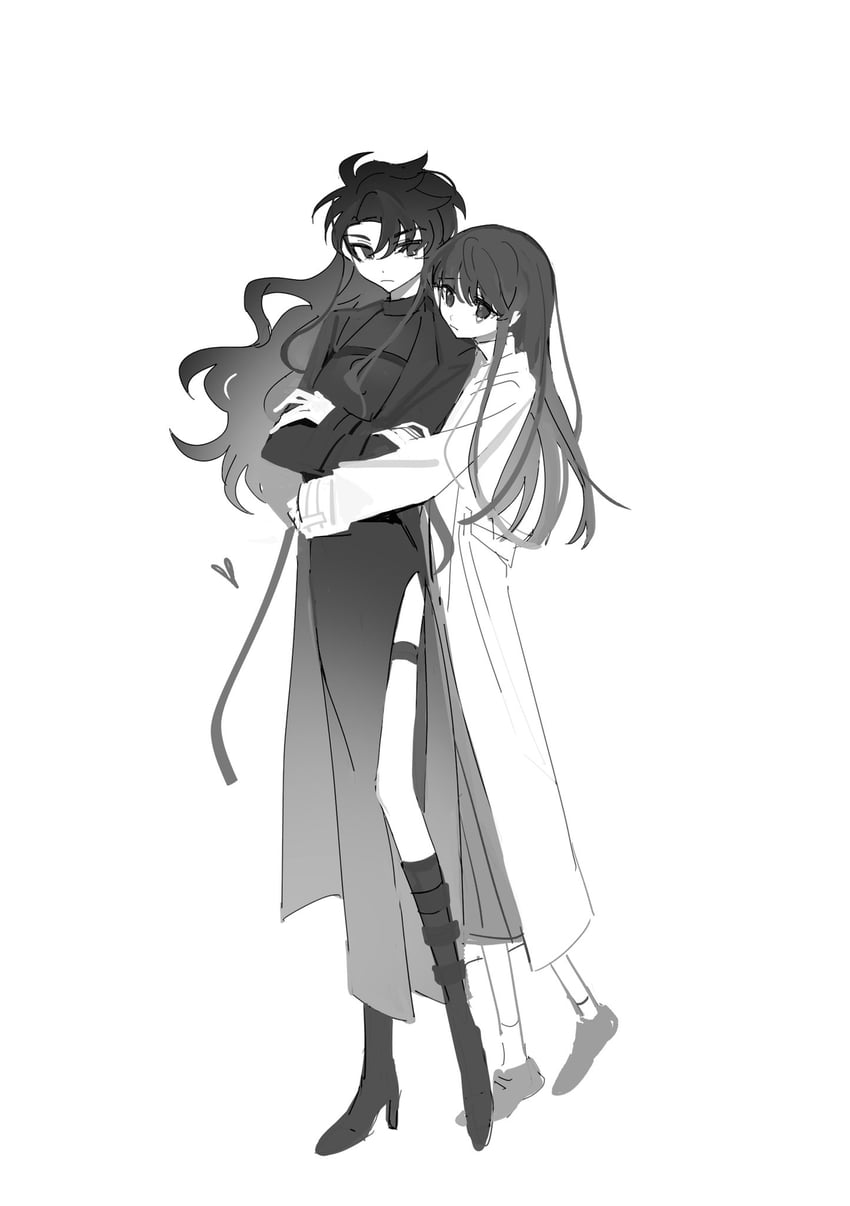 kim dokja and yoo joonghyuk (omniscient reader's viewpoint) drawn by ya_qaq