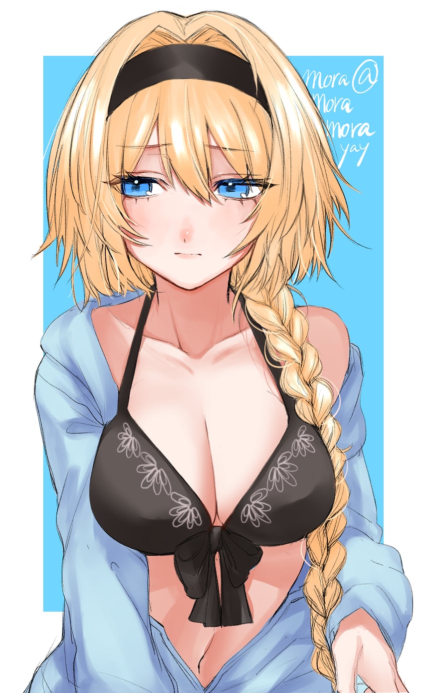 jeanne d'arc (fate and 1 more) drawn by coyote_(moramoramorayay)