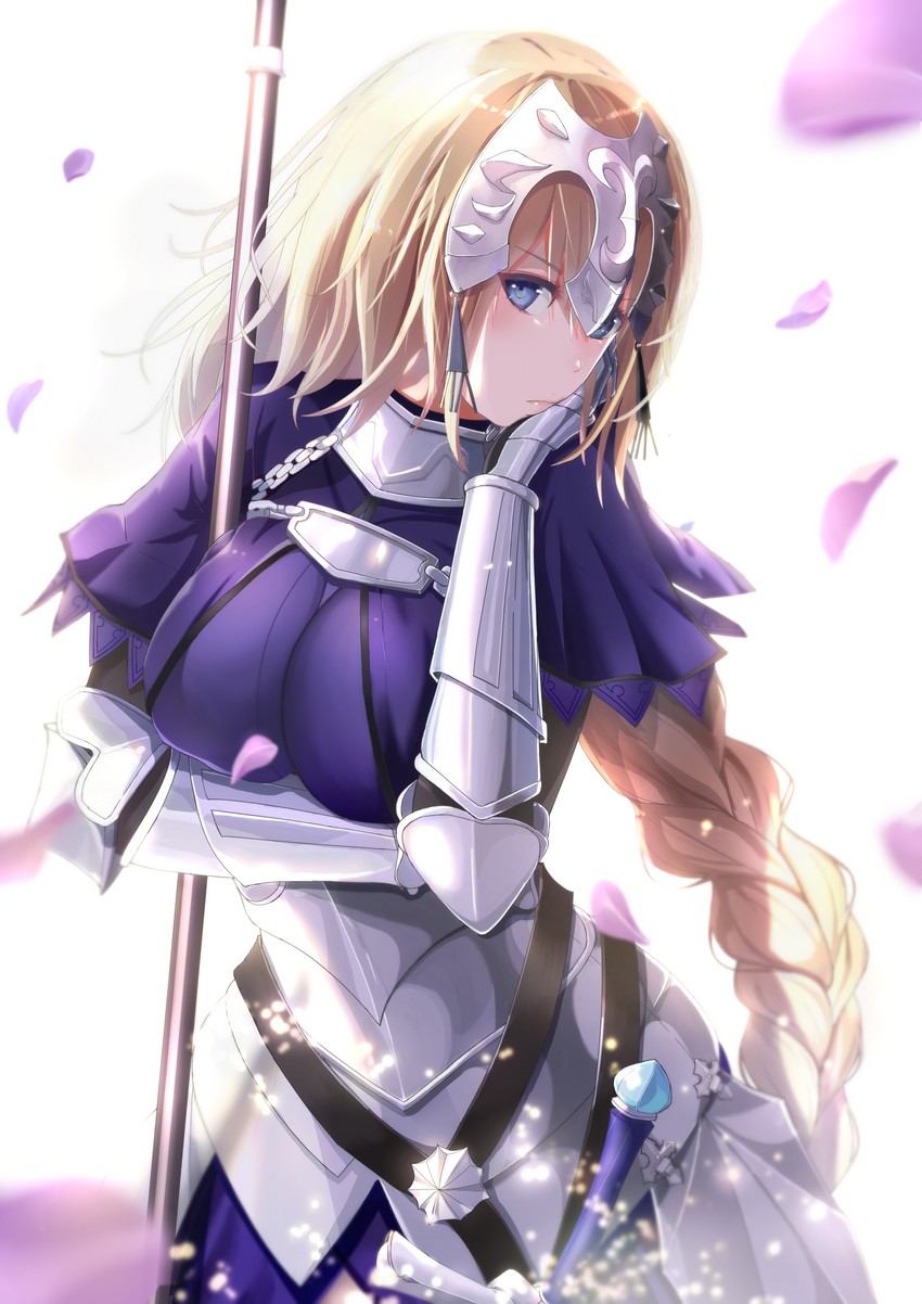 jeanne d'arc (fate and 1 more) drawn by necosuna7l
