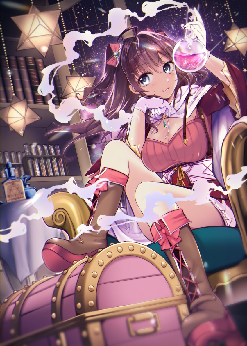 ichinose shiki (idolmaster and 1 more) drawn by morita_gurutamin