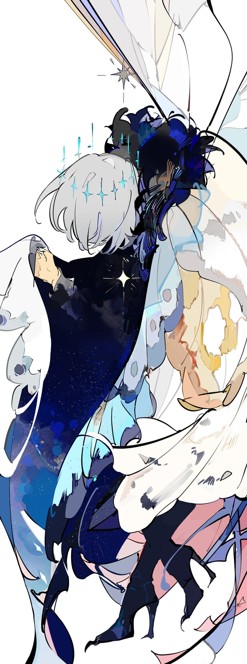 oberon (fate and 1 more) drawn by ezu_(e104mjd)
