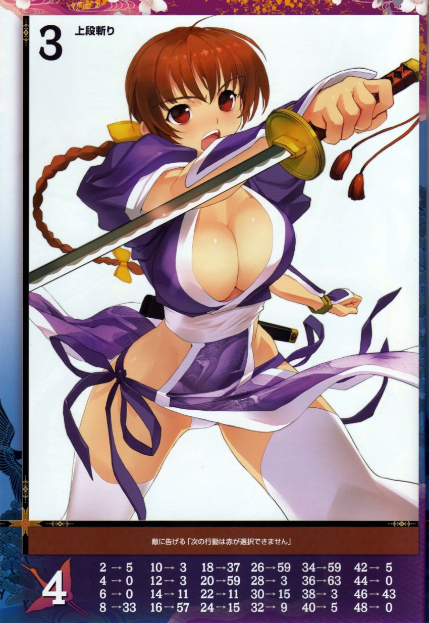 kasumi (dead or alive and 2 more) drawn by sanbasou