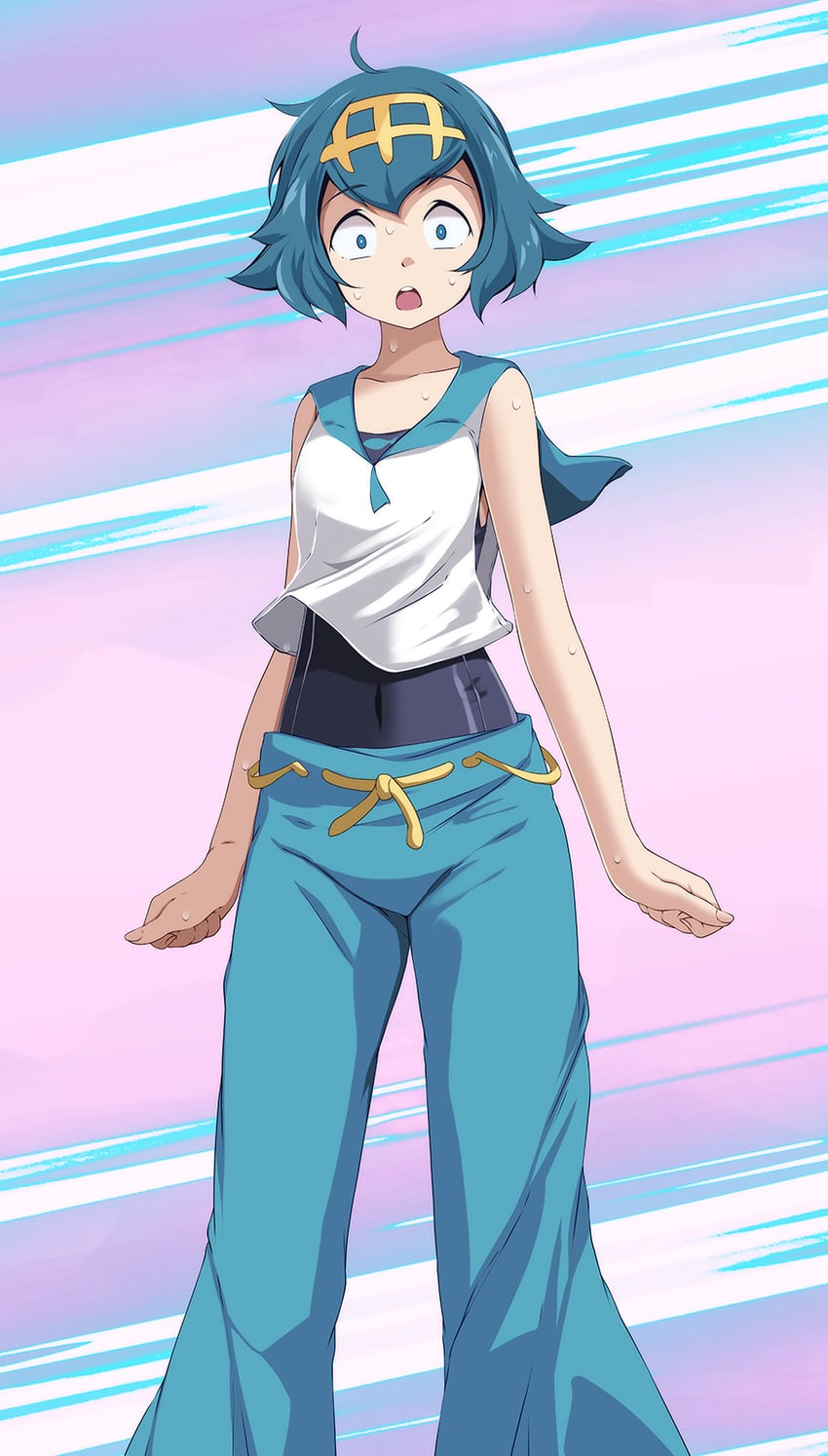 lana (pokemon and 1 more) drawn by tsukishiro_saika