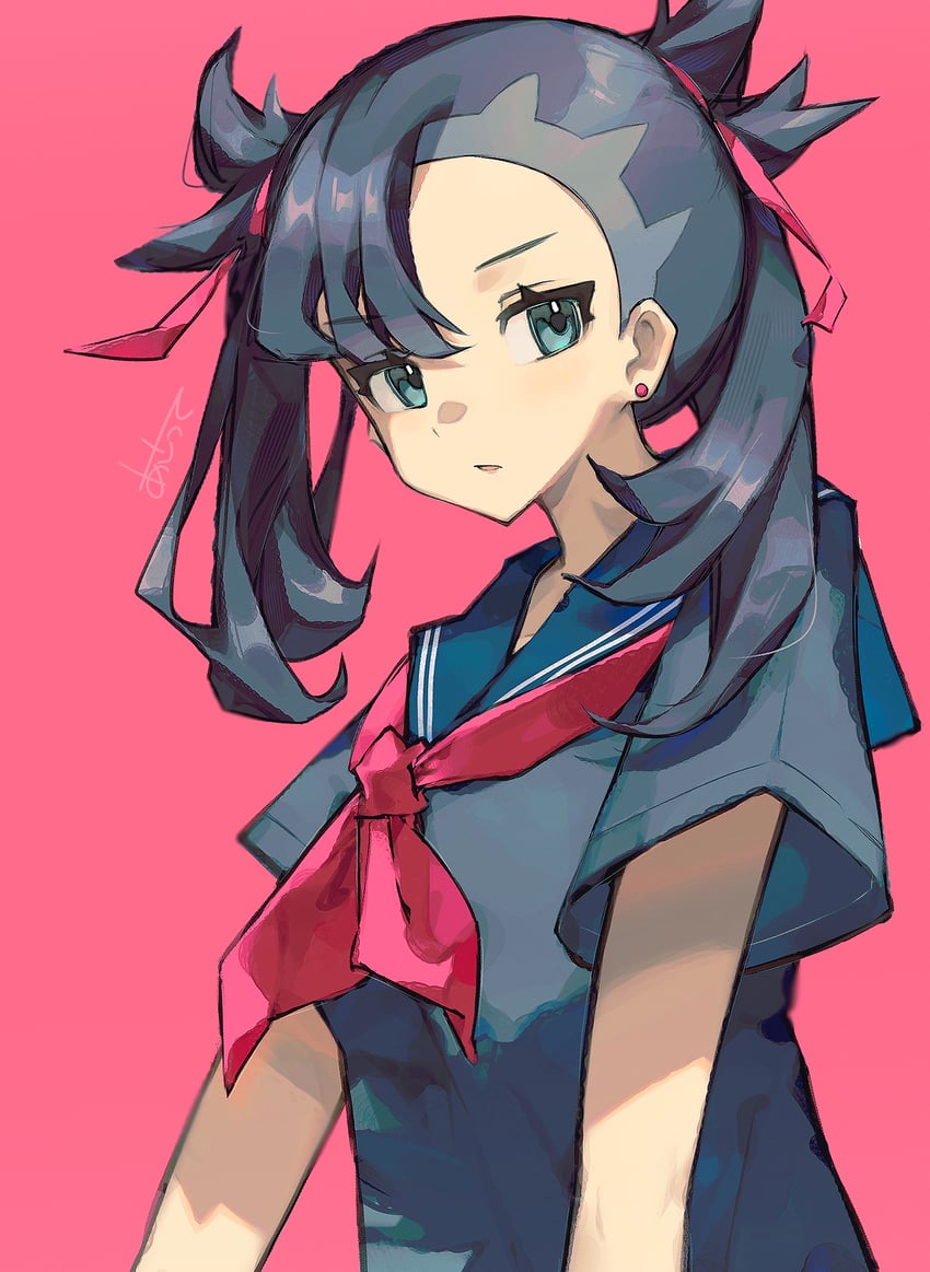 marnie (pokemon and 1 more) drawn by asatte_3z