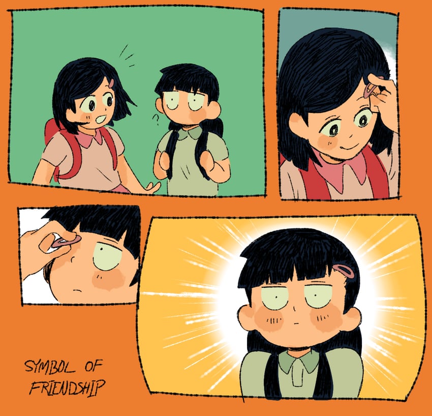 kageyama shigeo and takane tsubomi (mob psycho 100) drawn by cutystuffy