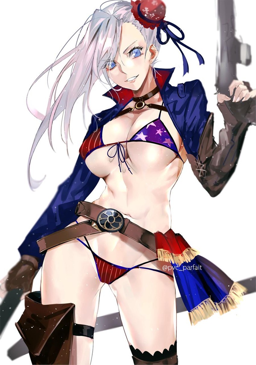 miyamoto musashi (fate and 1 more) drawn by pvc_parfait