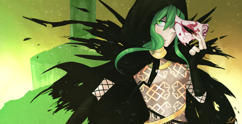 gumi and meikai no nushi (vocaloid and 3 more) drawn by kureihii