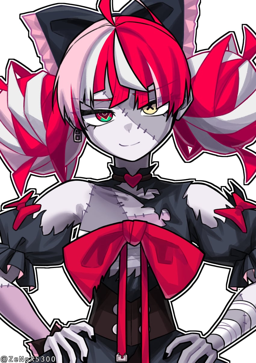 kureiji ollie (hololive and 1 more) drawn by zenox5300