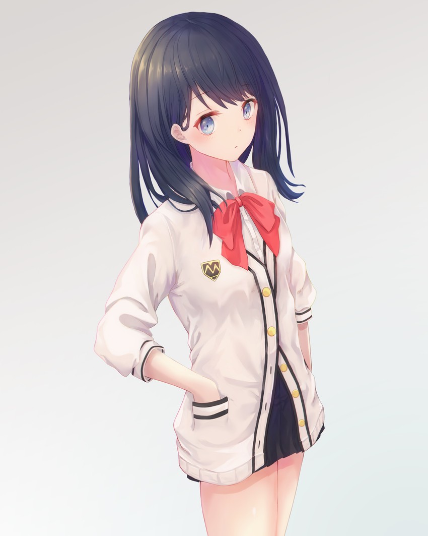 takarada rikka (gridman universe and 1 more) drawn by keis_(locrian1357)