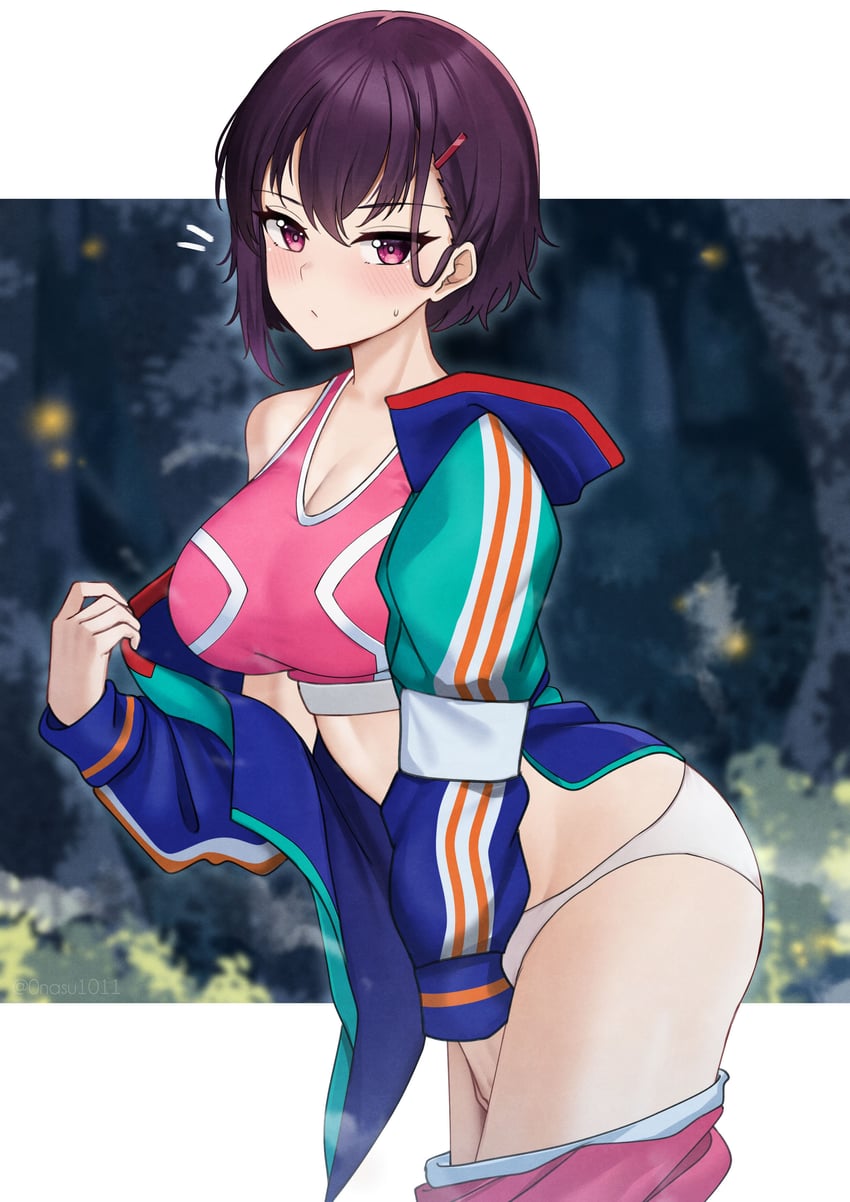 mikazuki shizuka (zom 100: zombie ni naru made ni shitai 100 no koto) drawn by nassss