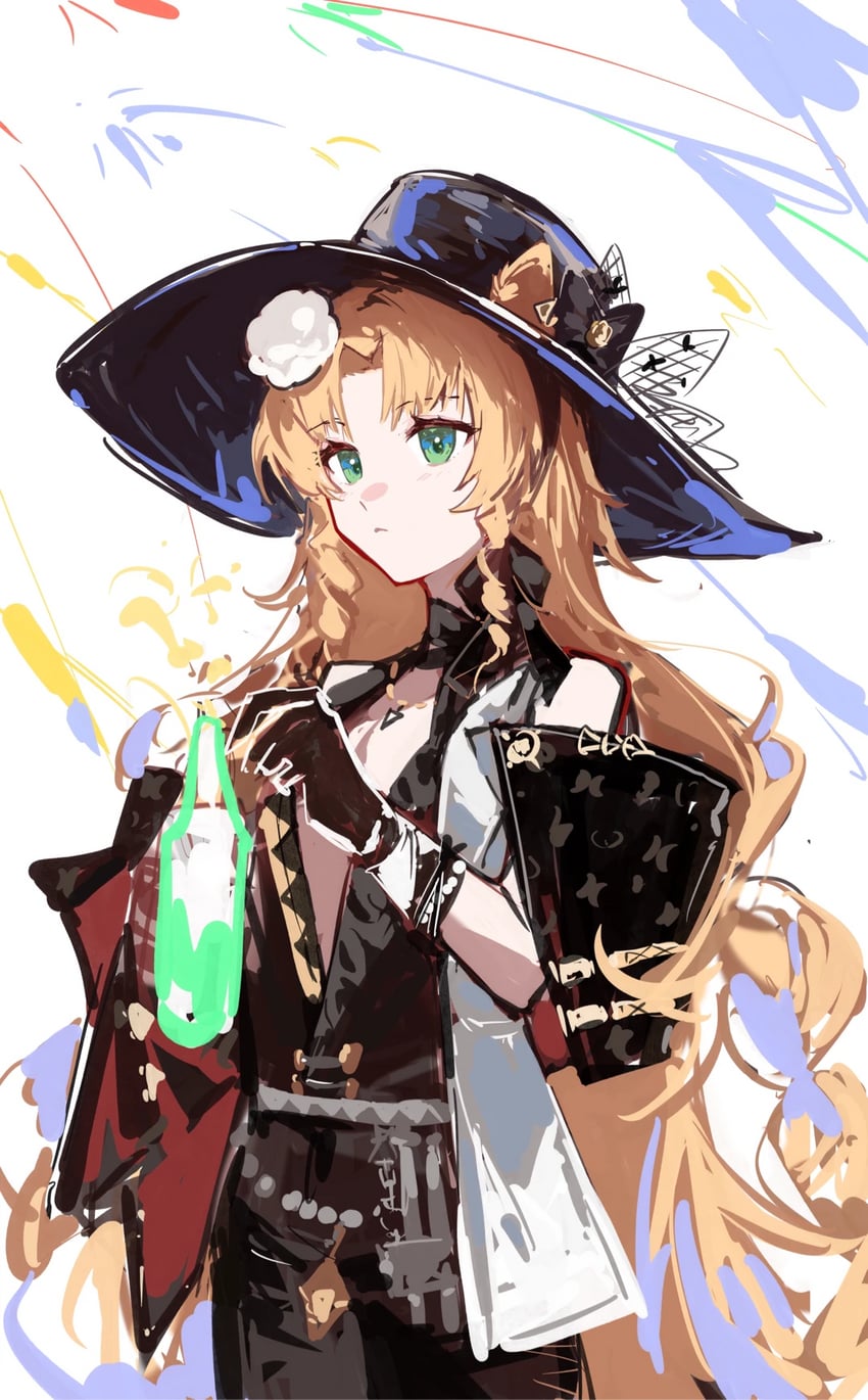 swire and swire the elegant wit (arknights) drawn by luan_teng