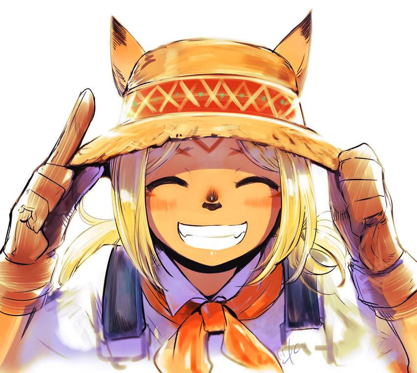 adventurer (final fantasy and 1 more) drawn by doraeshi