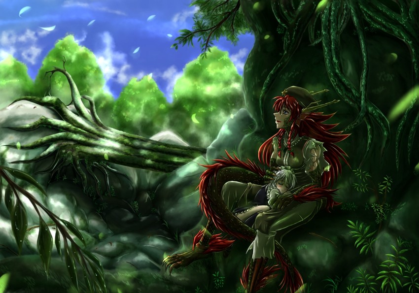 izayoi sakuya and hong meiling (touhou) drawn by futagojima